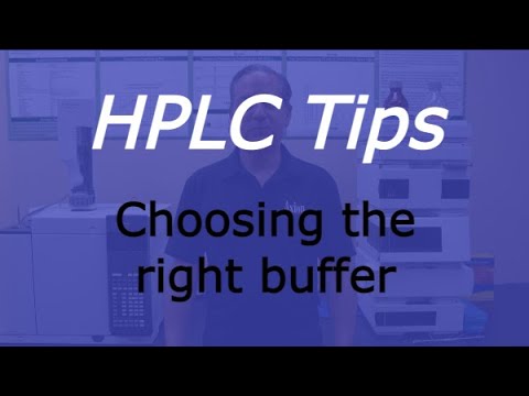 How to choose the correct HPLC buffer?