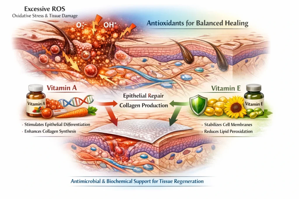 Healing with Vitamins (webp) Anti-Microbial & Biochemical support for tissue generation