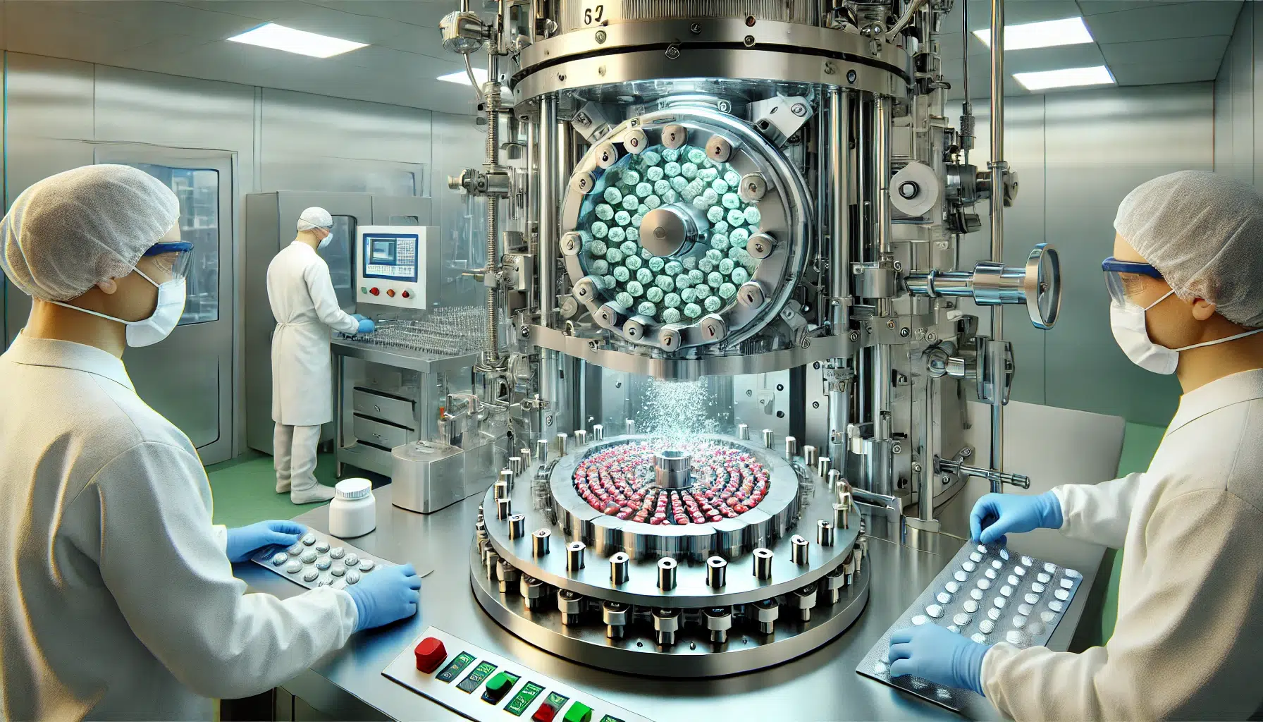 the process of pharmaceutical tablet formation CV