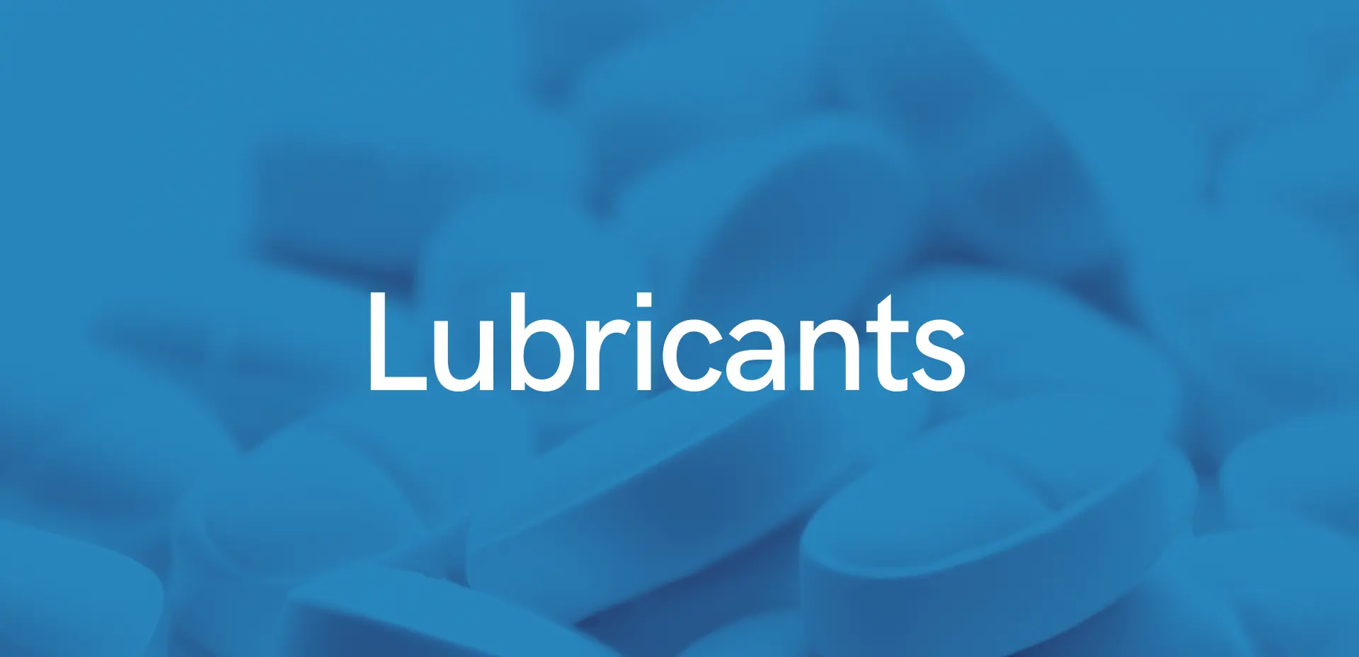Pharmaceutical lubricants