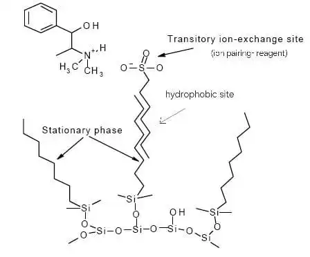 Ion pairing reagent