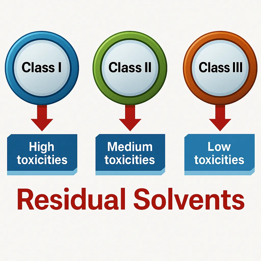 Residual solvents