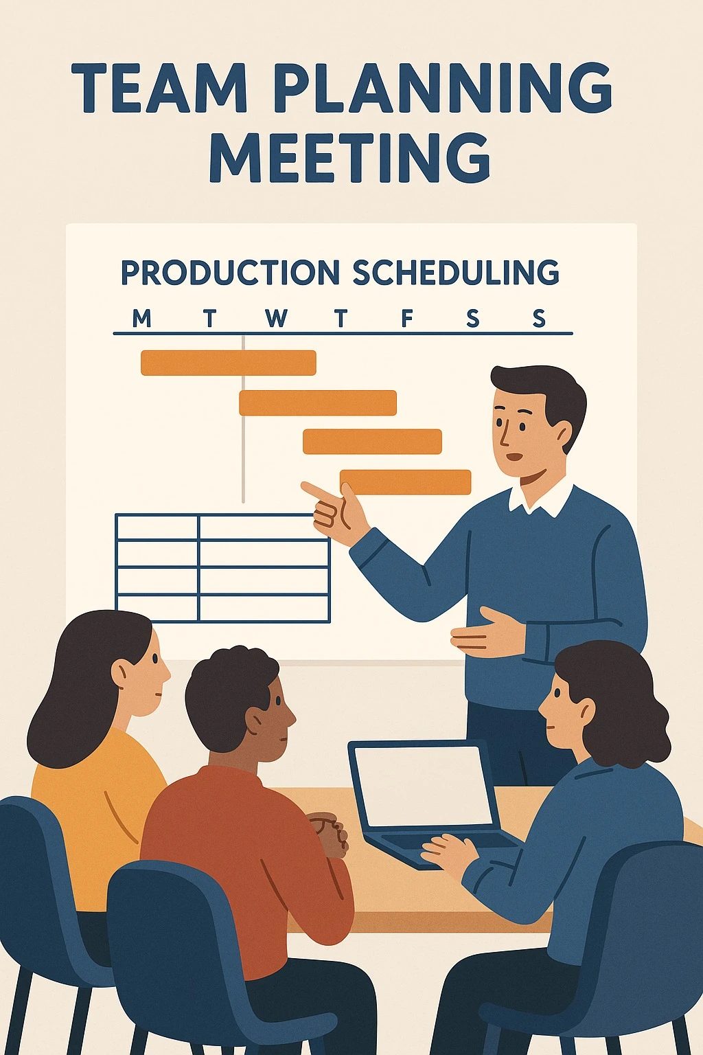 Team-planning-meeting-1 Team-planning-meeting regarding Production Scheduling
