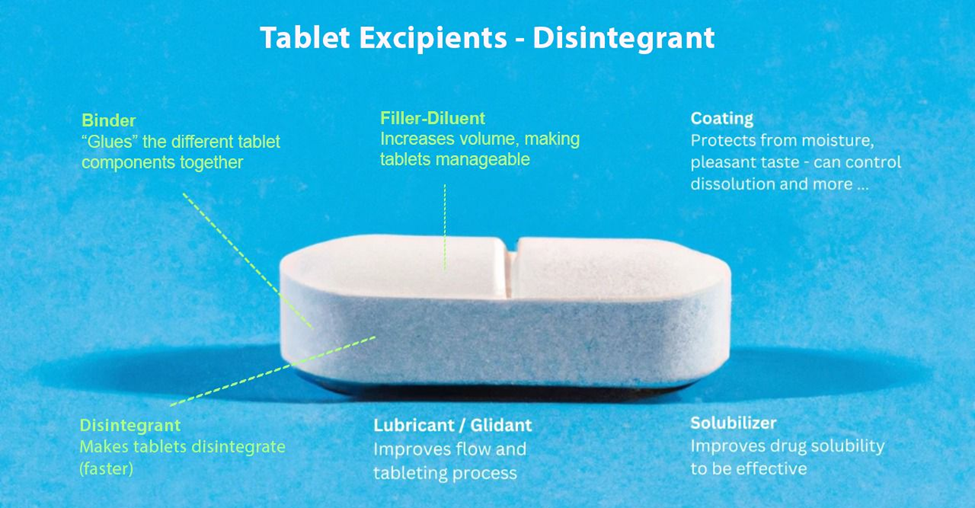 Essential Guide to Pharmaceutical Disintegrants: Fast, Effective, and Easy to Understand