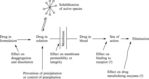 Solubilizers mechanism Solubilizers mechanism