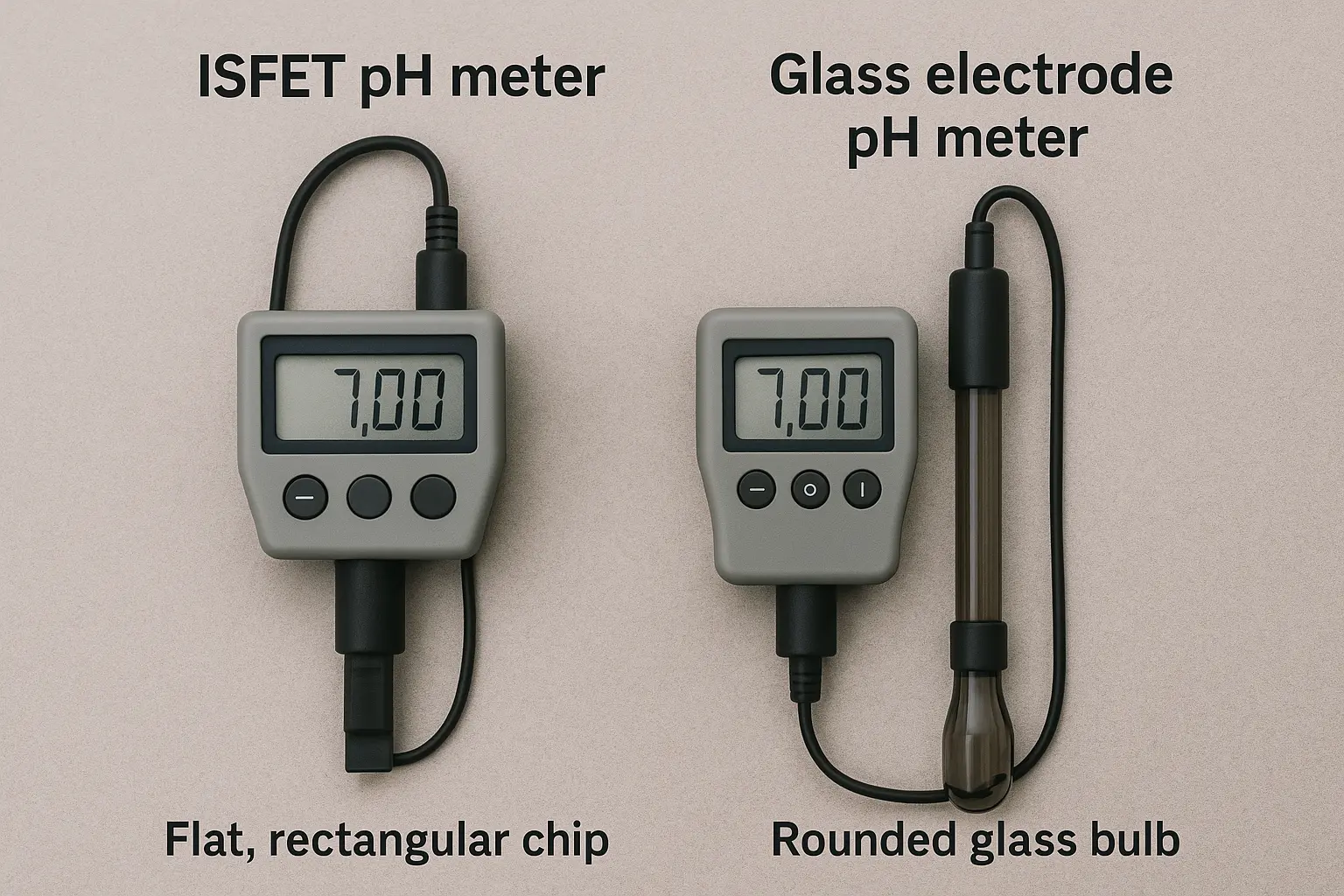 Types of pH meters Types of pH meters