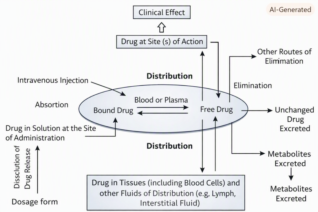 factors affecting concentration of the drug Fig. 2 shows the factors influencing the bioavailability of the drug in blood