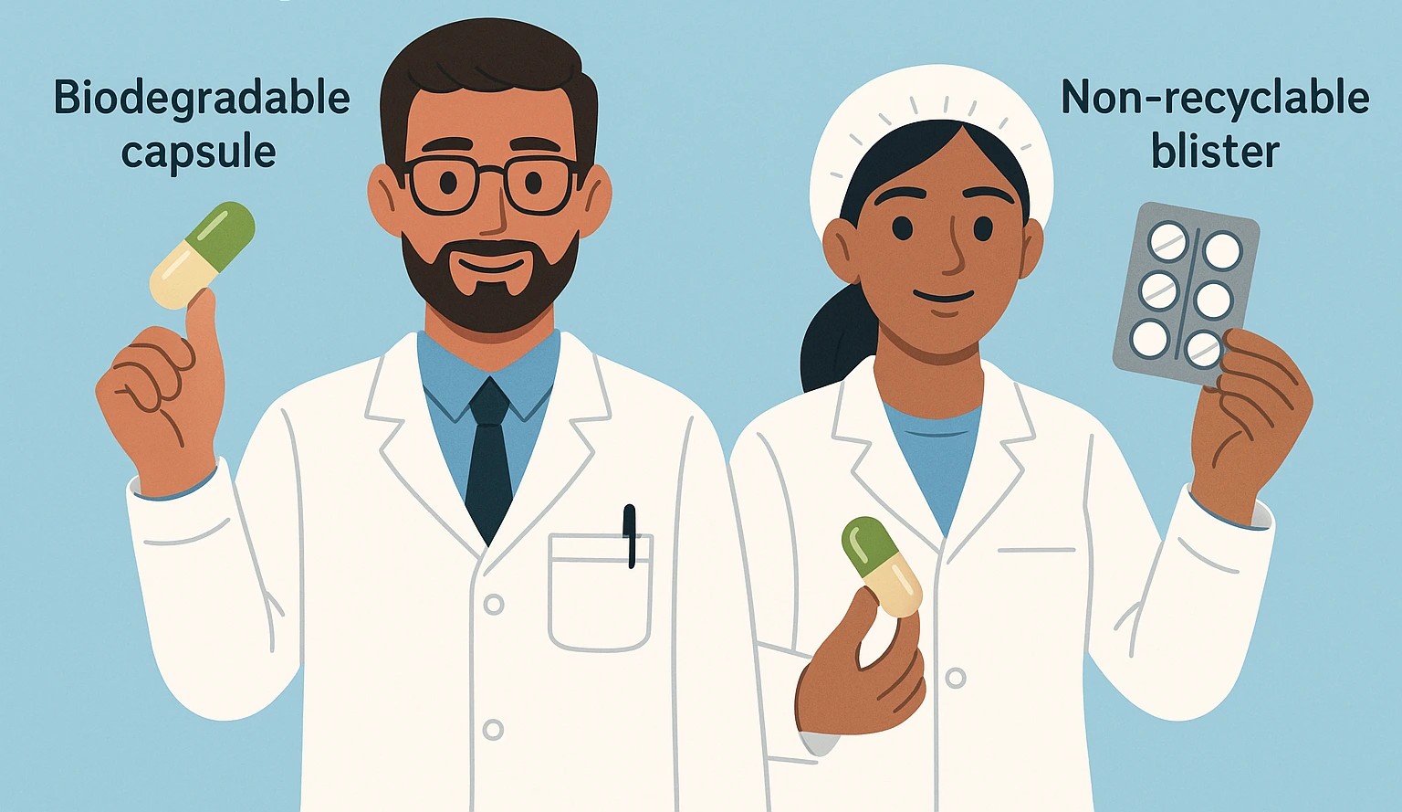 Biodegradable vs Non-recyclable 