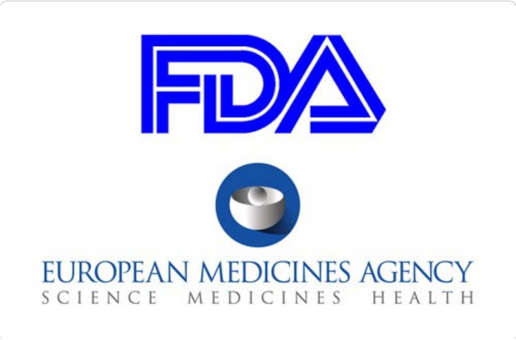 Logos of Key Regulatory Bodies (EMA, FDA)