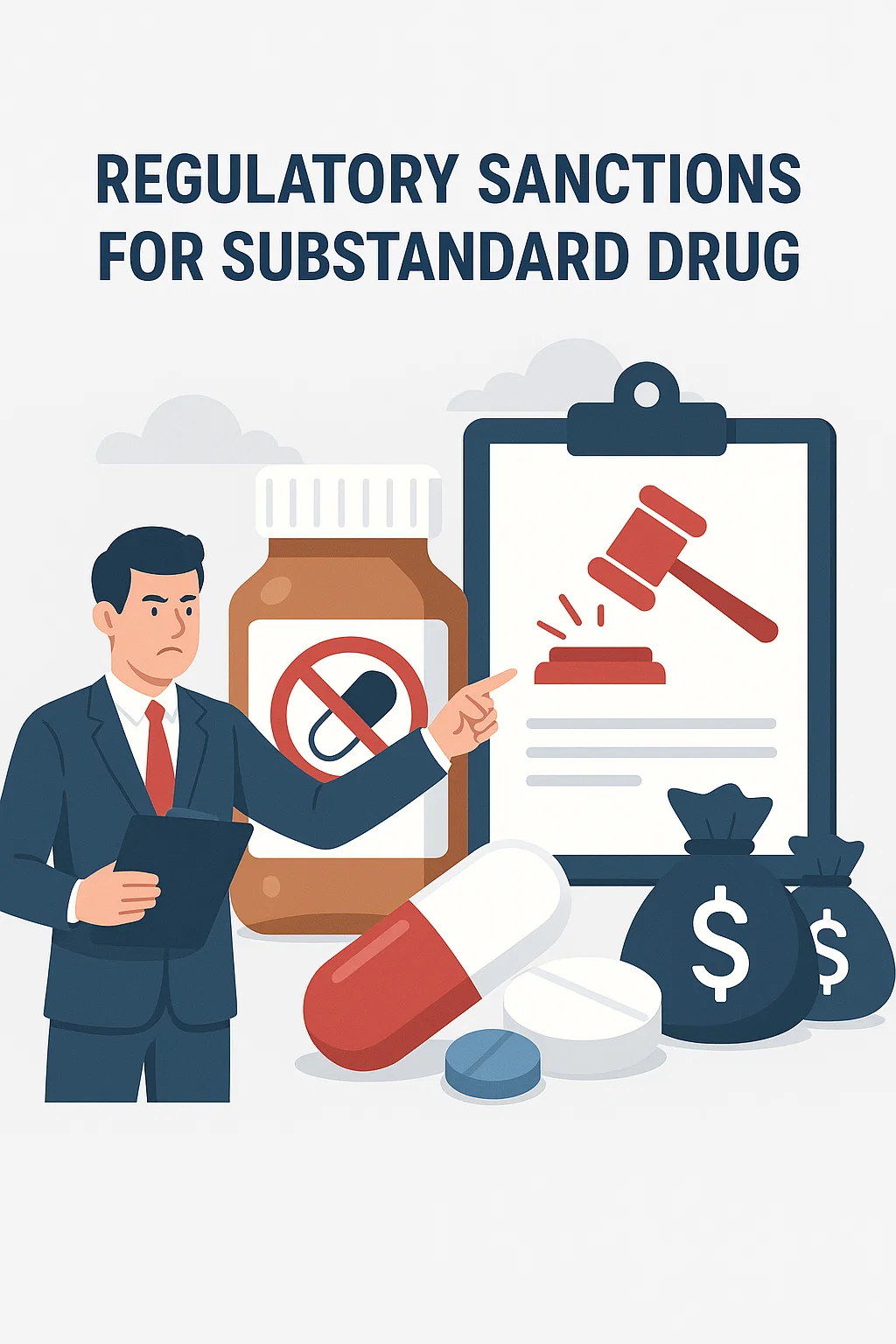 Regulatory Sanctions Regulatory sanctions on pharmaceutical for substandard drug