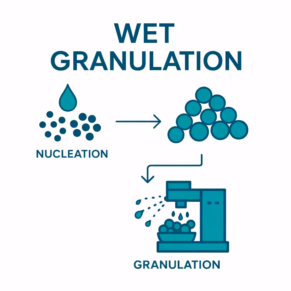 Wet Granulation in pharmaceutical industry