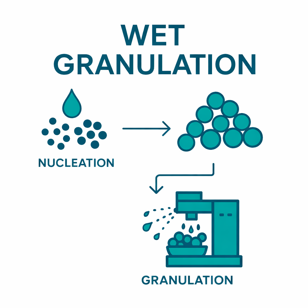 Wet Granulation in pharmaceutical industry
