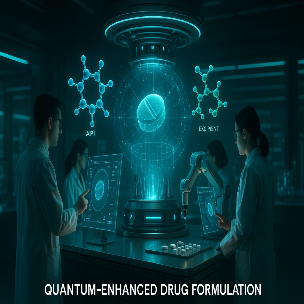Quantum Enhanced Drug Formulations
