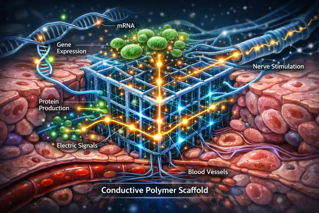 Conductive Polymer Scaffold
