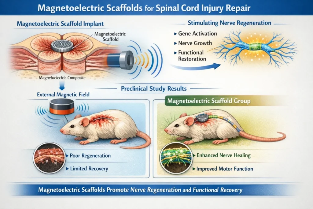 Magnetoelectric Scaffolds for Spinal Cord Injury Repair 