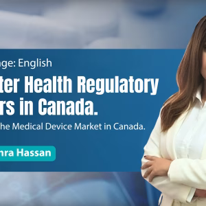 Master Health Regulatory Affairs in Canada