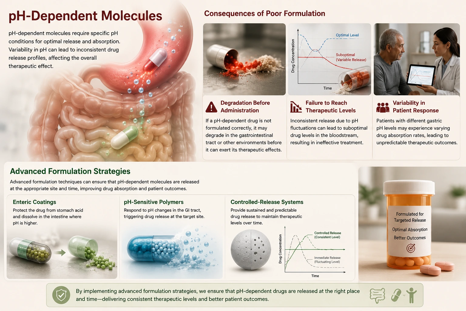 pH-Dependent Molecules