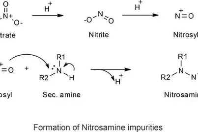 Nitrosamine formation reaction Nitrosamine formation reaction