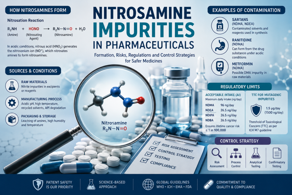 Nitrosamine impurities in pharmaceuticals Nitrosamine impurities in pharmaceuticals